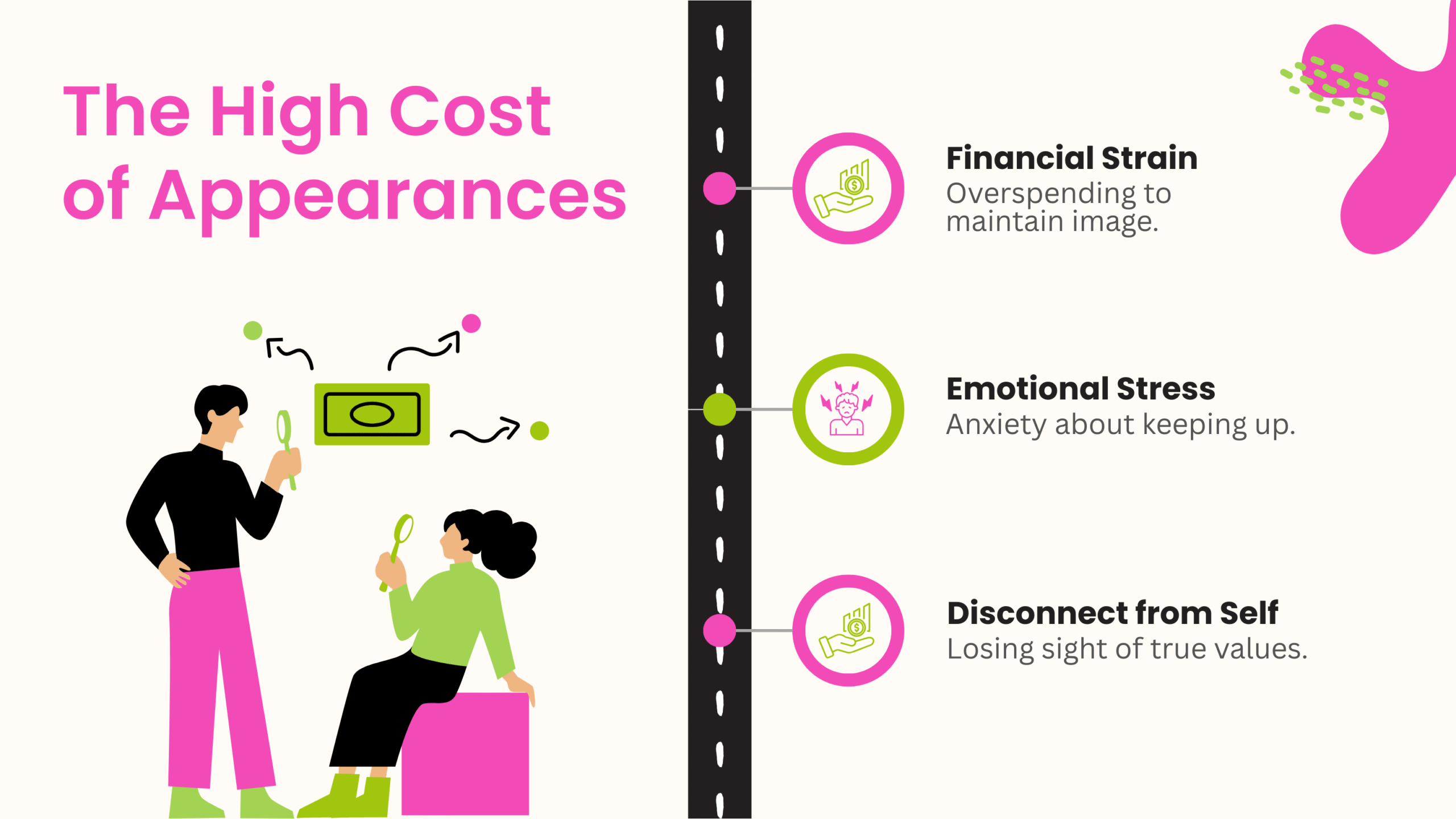 The cost of “looking successful”